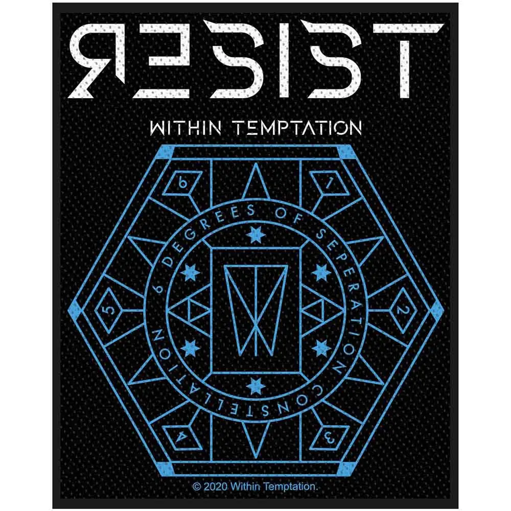 Within Temptation – Resist Hexagon (Nášivka)