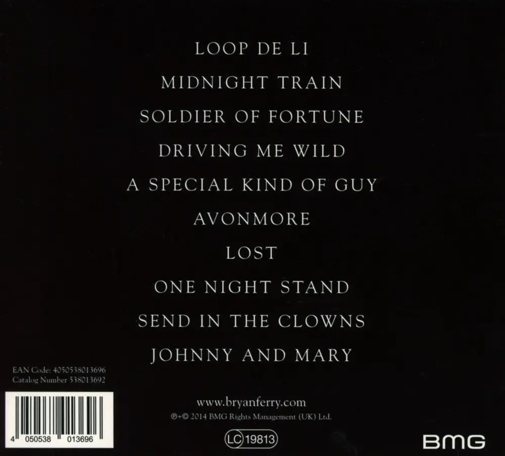 Bryan Ferry – AVONMORE (2014) (CD)