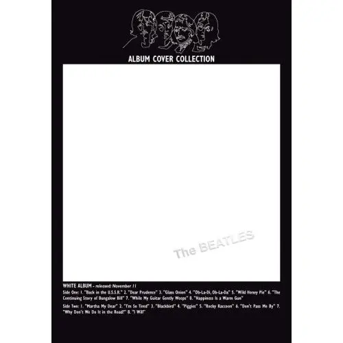 Postcard: White Album