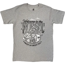 Tričko Unisex T-Shirt: Welcome To The West (Grey)