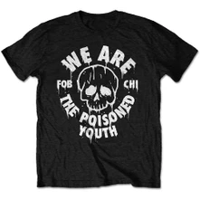 Fall Out Boy, Tričko Poisoned Youth, Unisex, Čierna