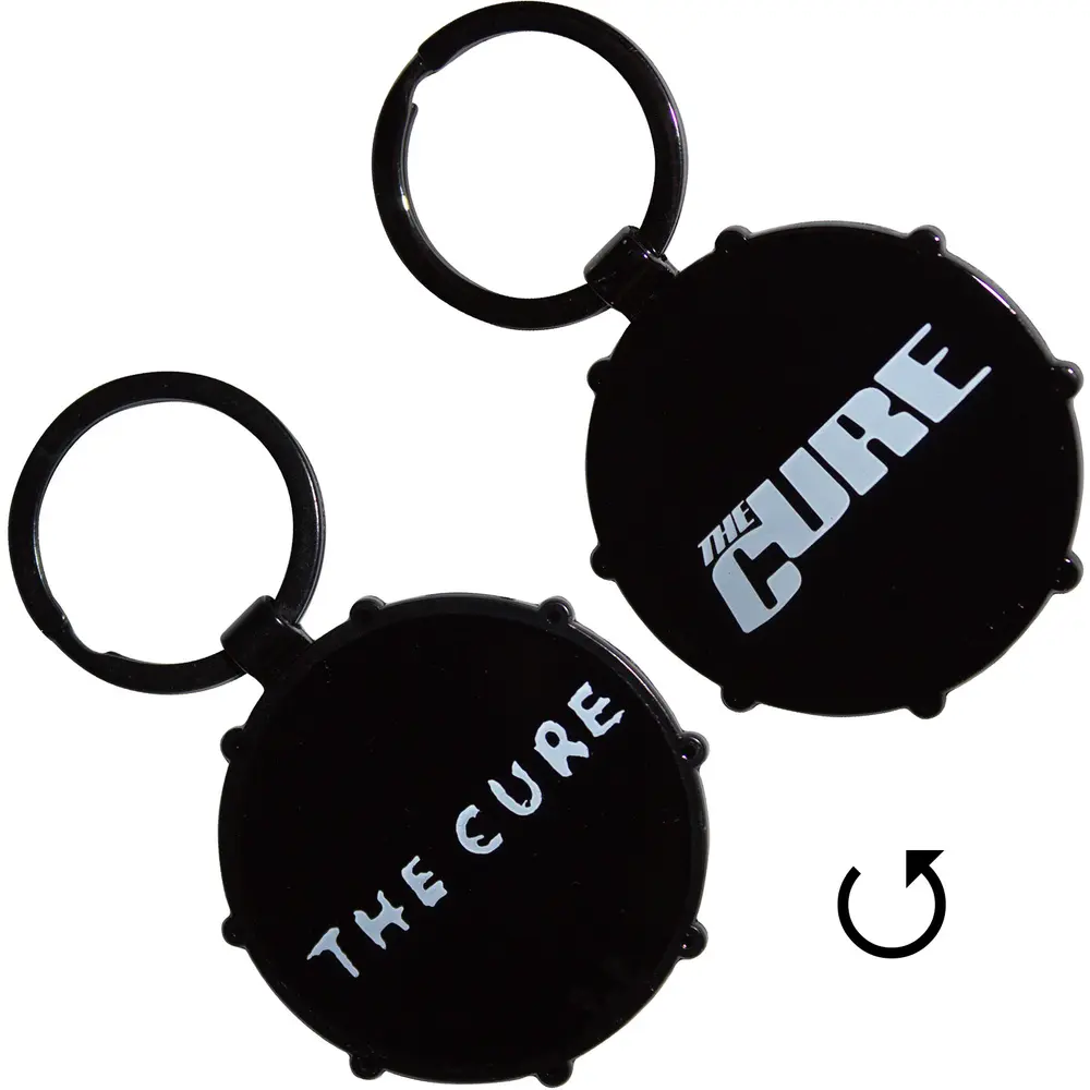 The Cure – Logos Drum (Kľúčenka)
