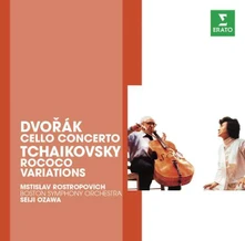 Mstislav Rostropovich, CD THE ERATO STORY. DVORAK: CELLO CONCERTO / TCHAIKOVSKI: ROCOCO VARIATIONS