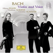 CD HAHN HILLARY - J. S. Bach: Violin & Voice