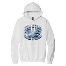 Erne100 x Freez247, Mikina Krakodeal, Unisex, Biela