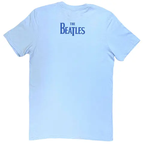 The Beatles – Tričko A Day in the Life (Modrá), Unisex, Modrá