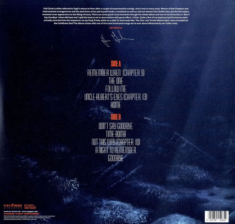 Saga – FULL CIRCLE (Vinyl)