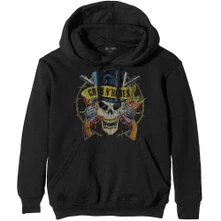 Guns N’ Roses, Mikina Top Hat, Unisex, Čierna