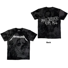 Metallica, Tričko Justice, Unisex, Čierna