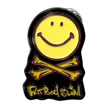 Fatboy Slim – Happy Face Logo (Odznak)
