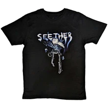 SEETHER, Tričko Dead Butterfly, Unisex, Čierna