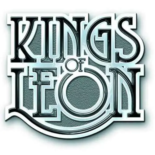 Kings of Leon – Scroll Logo (Odznak)