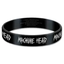 Machine Head – Logo (Gummy Wristband) (Náramok)