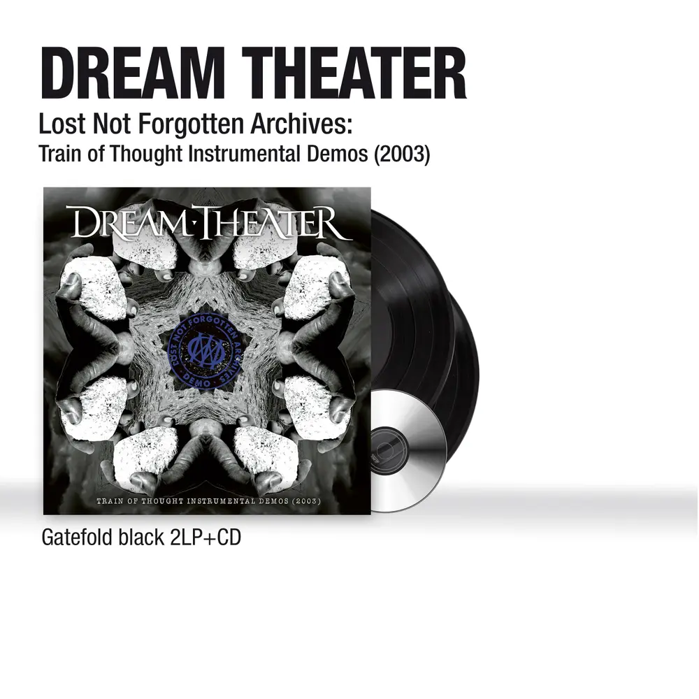 Lost Not Forgotten Archives Train of Thought Instrumental Demos 2 LP + CD Limited