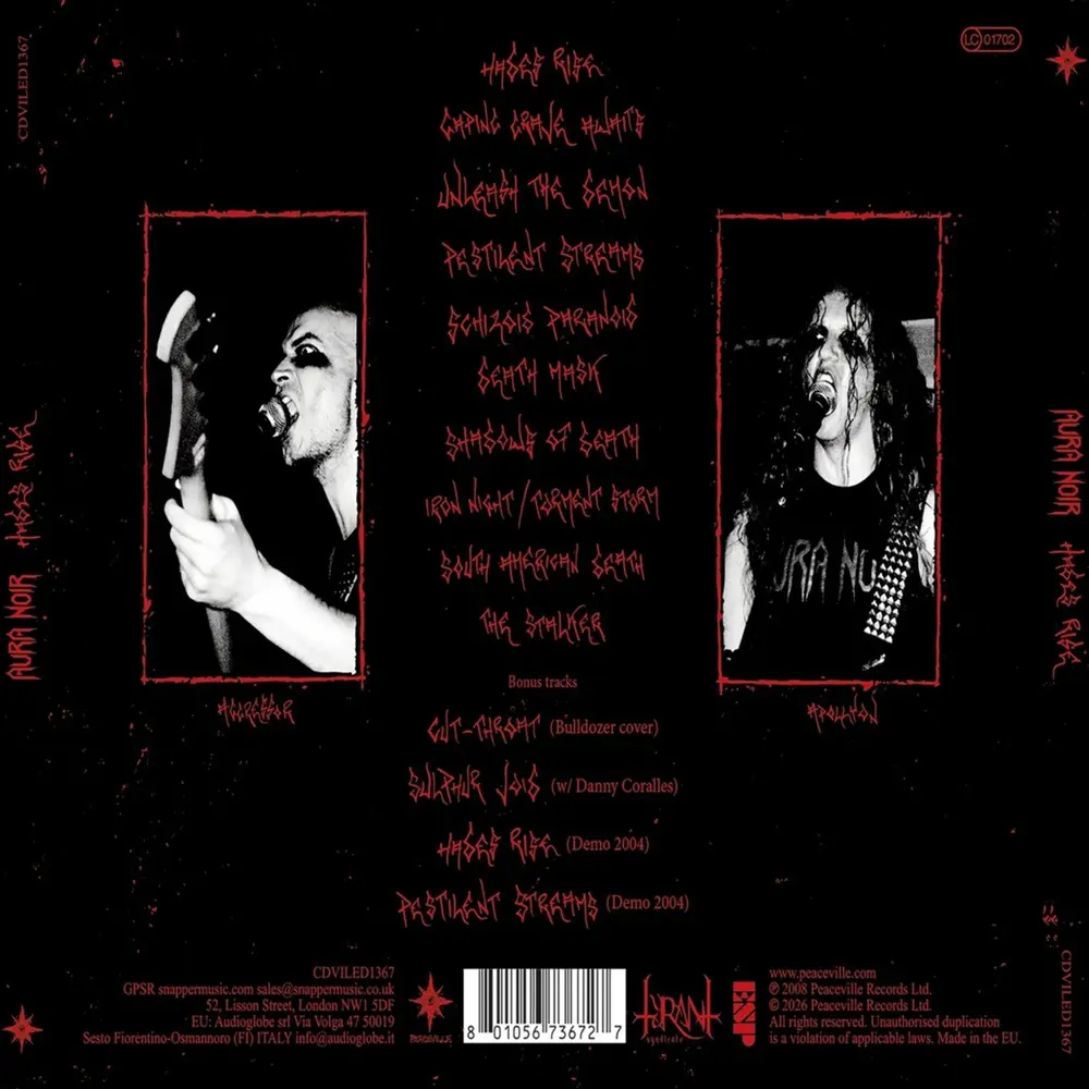 Aura Noir – HADES RISE (CD)