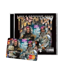 Balík CD + karta Laci a zároveň Adam - Trapohory