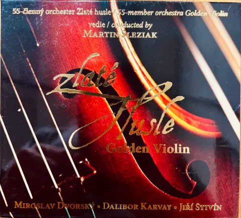 Zlaté husle – CD ZLATE HUSLE / GOLDEN VIOLIN   M. DVORSKY / D.KARVAY / J. STIVIN / M. SLEZIAK
