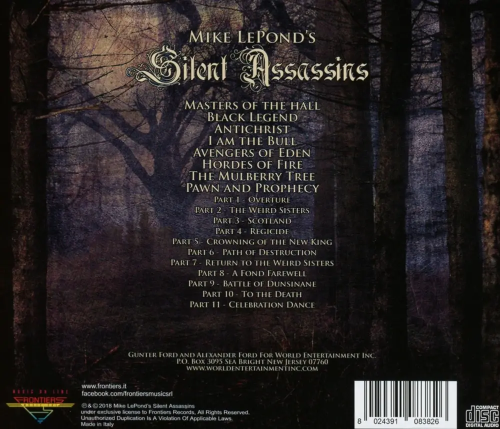 LEPOND'S MIKE SILENT ASSA - PAWN AND PROPHECY