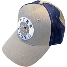 Pink Floyd, Šiltovka Circle Logo, Unisex, Modrá, Šedá