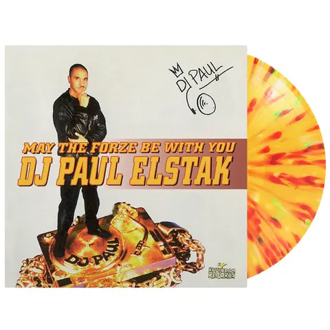 Paul Elstak – Vinyl MAY THE FORZE BE WITH YOU (Transparent Multicolour Vinyl)