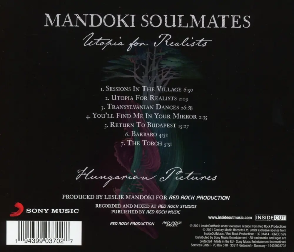 Mandoki Soulmates – Utopia For Realists: Hungarian Pictures (CD)