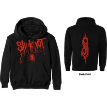 Slipknot, Mikina Splatter, Unisex, Čierna