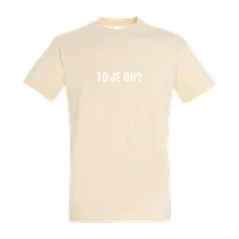 Braňo Mojsej ml., Tričko To je on ?, Muž, Krémová
