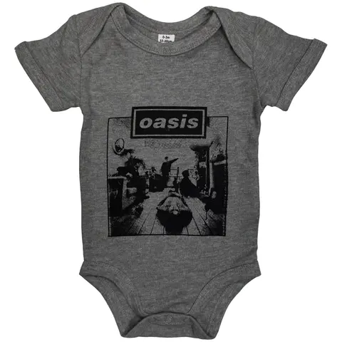 Kids Baby Grow: Definitely Maybe Frame (Grey) (Ex-Tour)