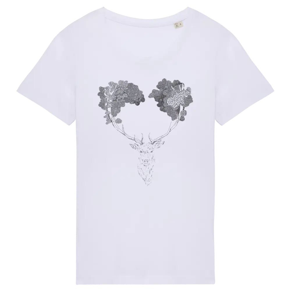 (p)art by Aňuci T – Jeleň a strom - kráľ lesa (Tricou)