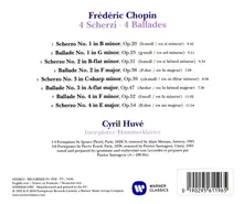CHOPIN: SCHERZI & BALLADES thumbnail