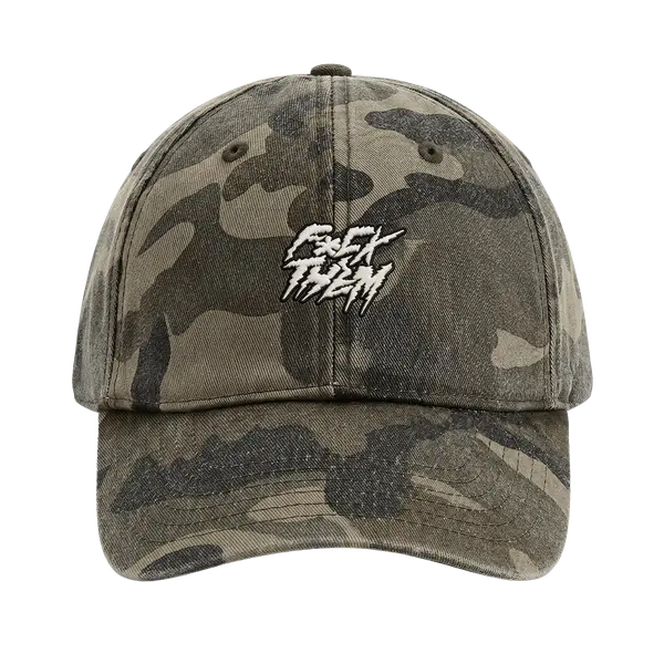 Washed Embroidery Logo Cap