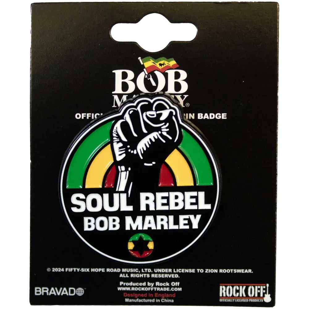 Bob Marley – Soul Rebel (Odznak)