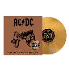 Vinyl For Those About To Rock (we Salute You) (50th Anniversary Edition) (Metallic Gold Vinyl)