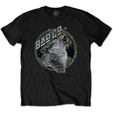 Bad Company, Tričko Wolf, Unisex, Čierna