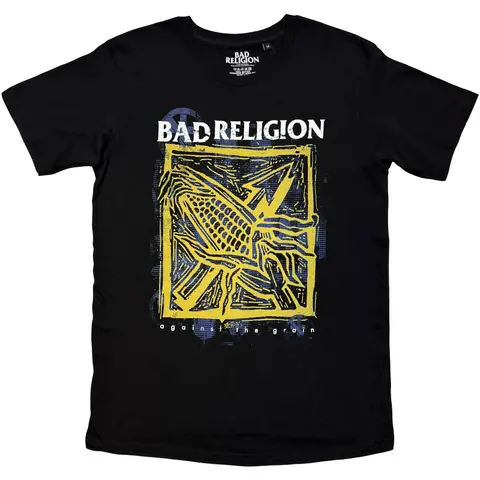 Unisex T-Shirt: Against The Grain Halftone (Black)
