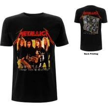 Metallica, Tričko Garage Photo Yellow, Unisex, Čierna