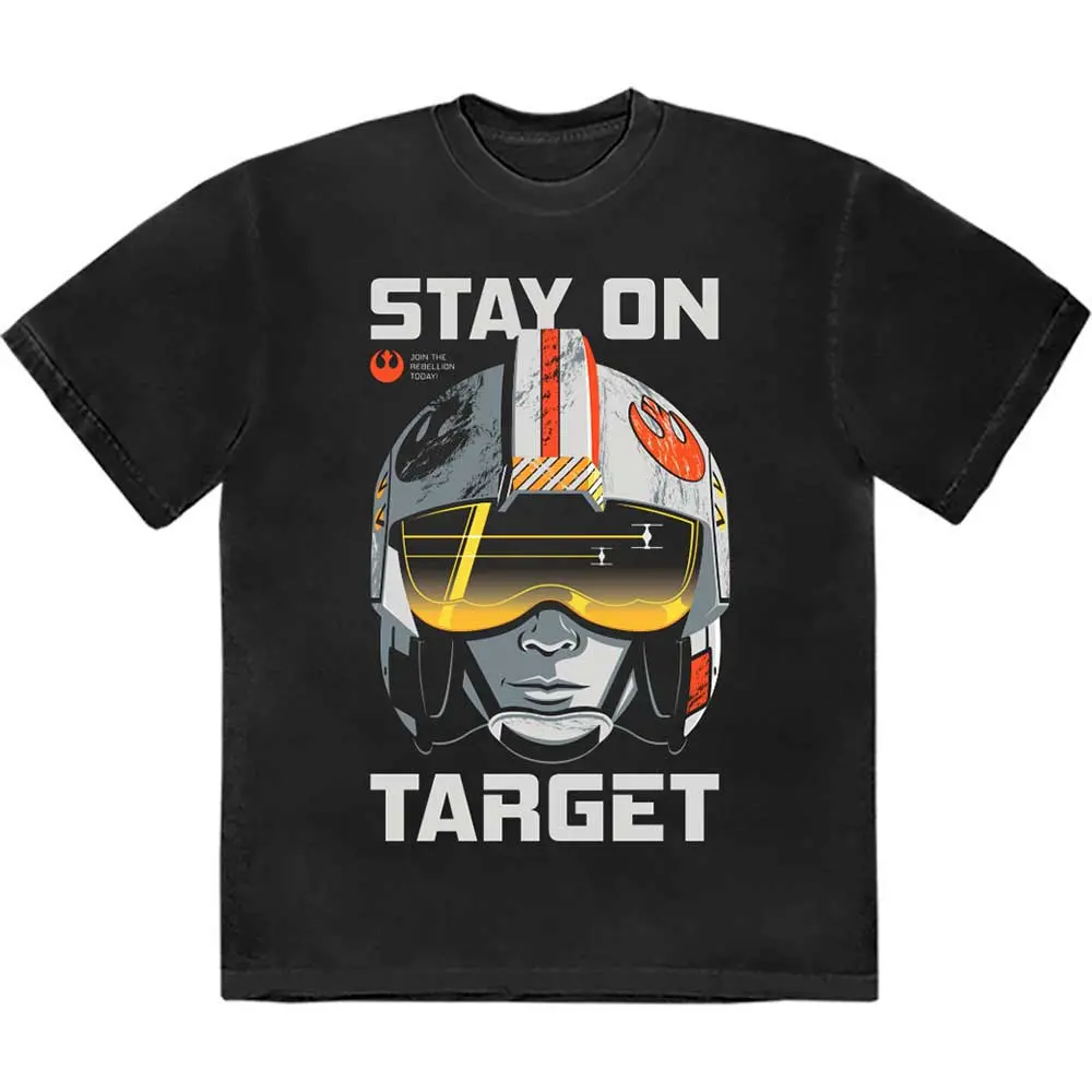 Star Wars – Stay On Target (Noir) (T-shirt)
