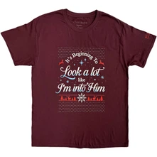Michael Bublé, Tričko Into Him, Unisex, Červená