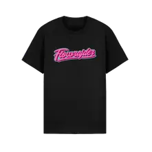Strapo, Tričko Flowrajder Pink, Unisex, Čierna