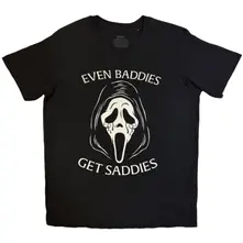 Unisex T-Shirt: Even Baddies Get Saddies (Black) thumbnail