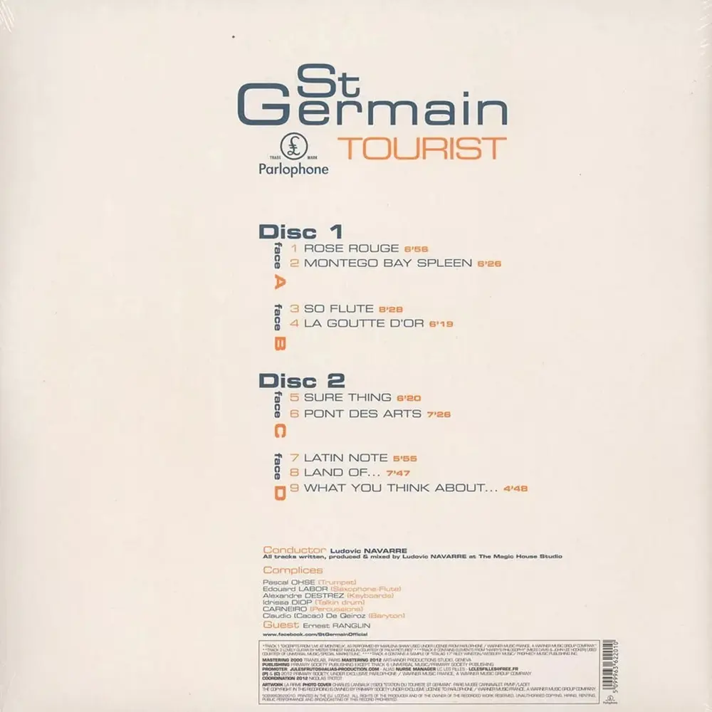 St Germain – TOURIST (Red Vinyl) (Vinyl)