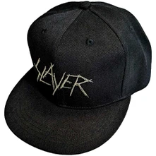 Slayer, Šiltovka Scratchy Logo, Unisex, Čierna