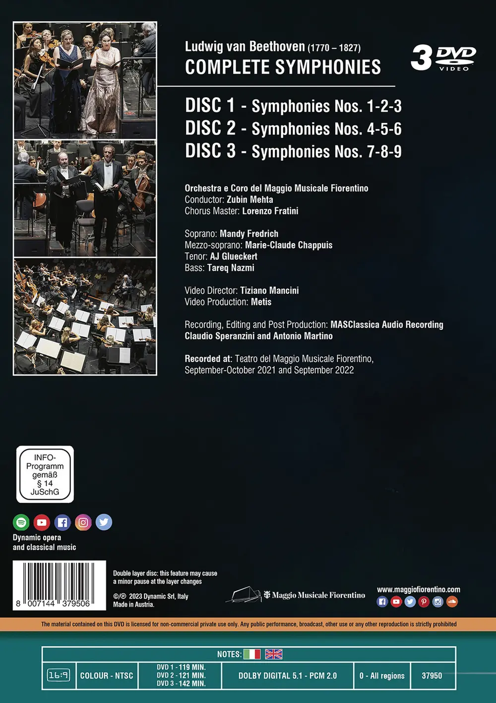 Mehta, Zubin / Orchestra - Beethoven: Complete Symphonies