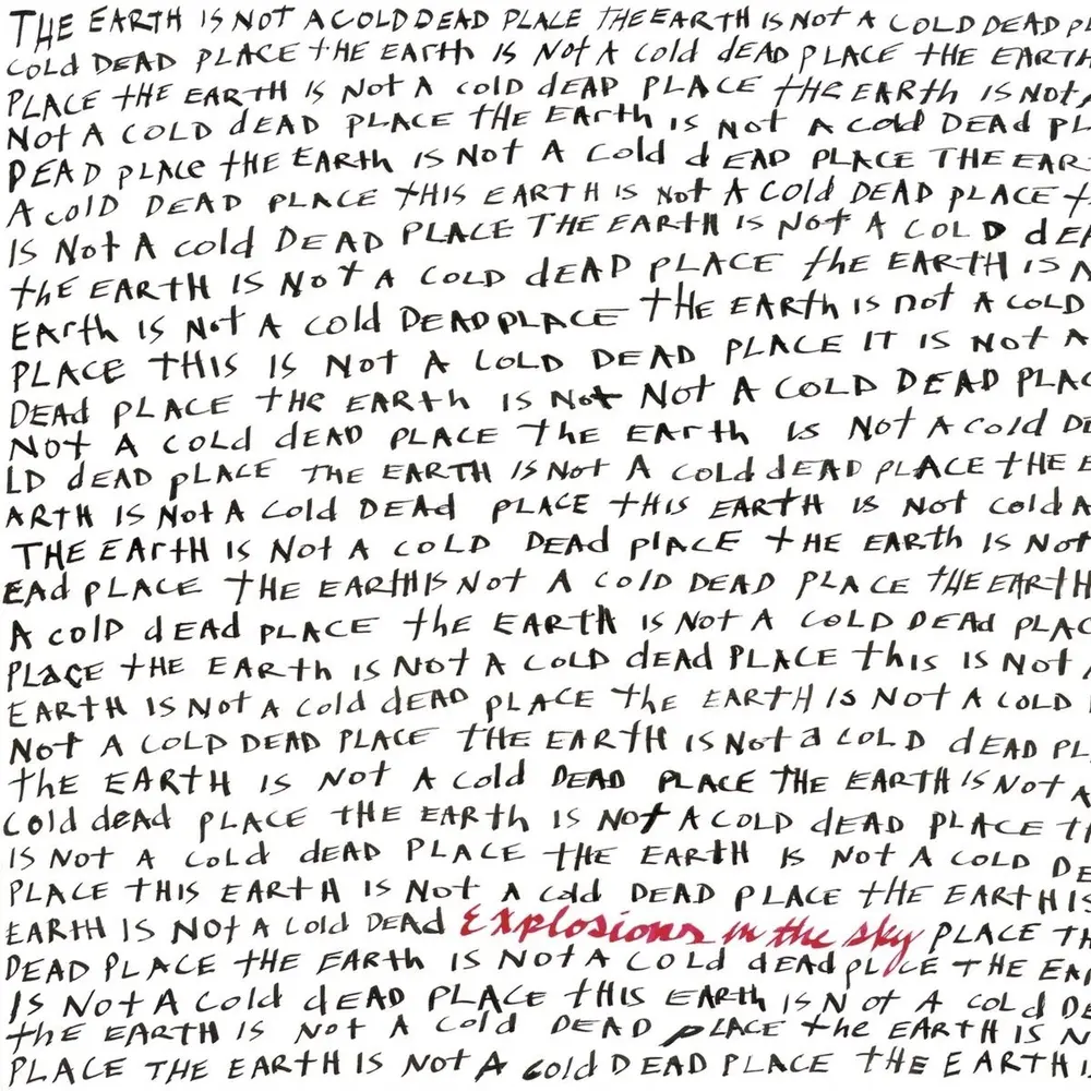 THE EARTH IS NOT A COLD DEAD PLACE (APAQUE RED)