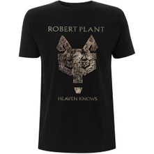 Robert Plant, Tričko Heaven Knows, Unisex, Čierna
