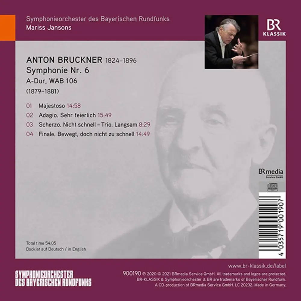 BRUCKNER: SYMPHONY NO.6