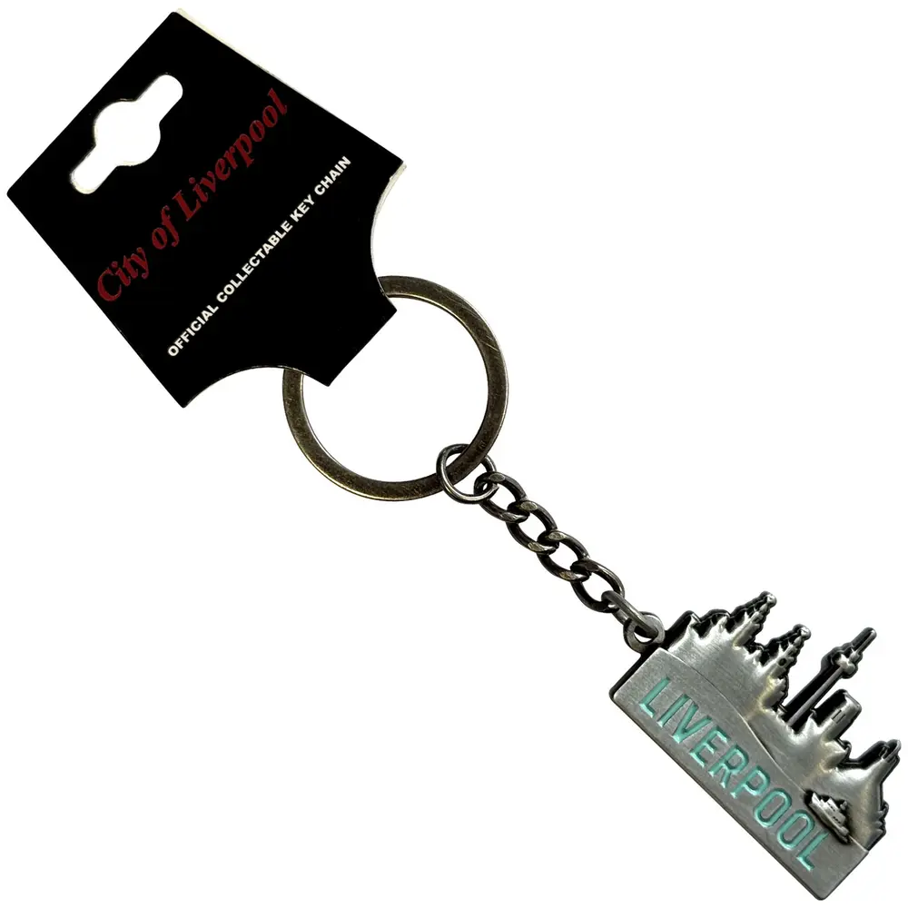Keychain: City Of Liverpool Skyline