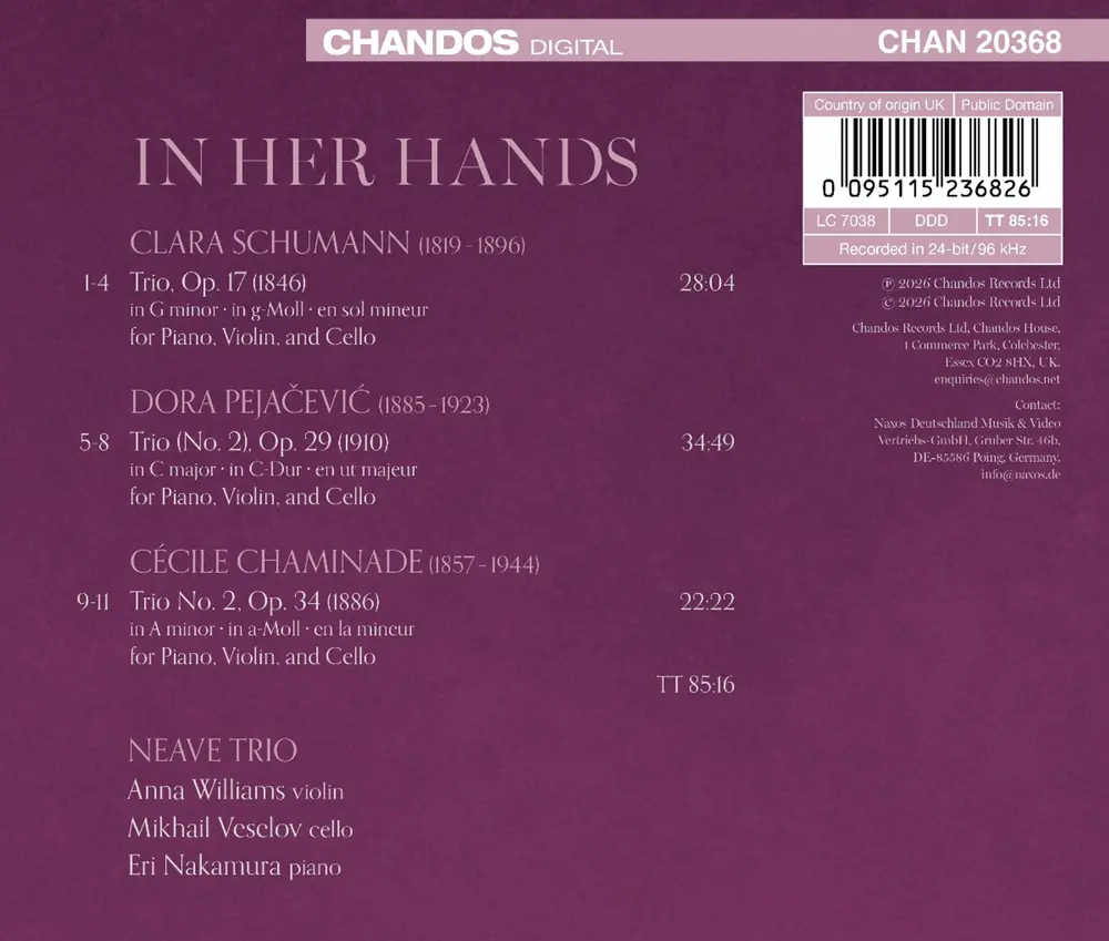 IN HER HANDS