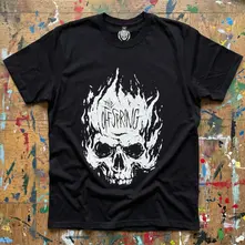 Unisex Premium Carbon T-Shirt: Skull (Black) thumbnail