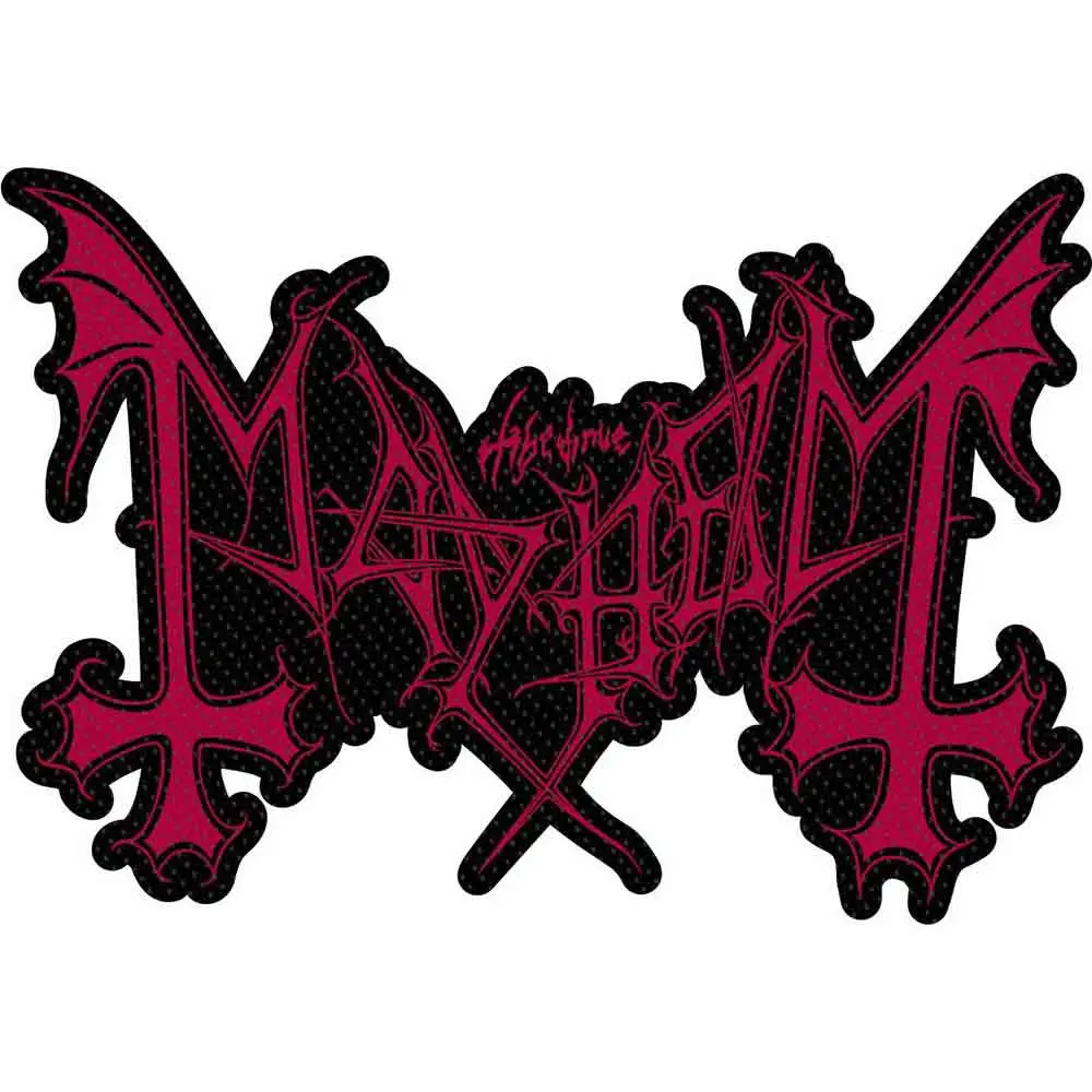 Mayhem – Logo Cut Out (Nášivka)
